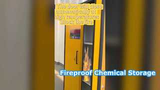 EN 14470-1 Τύπος 90 Θάλαμος πυρασφάλειας της WUXIsuper Ενισχύει τη συμμόρφωση με την επικίνδυνη αποθήκευση