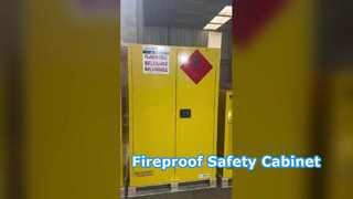Ντουλάπι ασφαλείας 45 γαλονιών υψηλής απόδοσης με βαθμολογία πυρκαγιάς