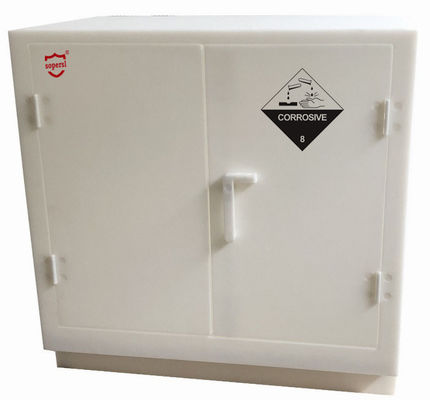 Αγορά Εργαστηριακό διαλύτης πλαστικό διπλής πόρτας μικρό διαβρωτικό ντουλάπι λευκό πολυπροπυλενικό οξύ ηλεκτρονική κατασκευή