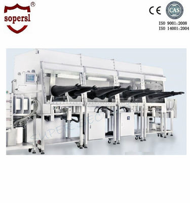 Αγορά Η χημική ουσία προσαρμόζει το κιβώτιο γαντιών με το σύστημα καθαρισμού αερίου για τη χρήση εργαστηρίων ηλεκτρονική κατασκευή