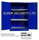 2 κλειδώσιμα διαβρωτικά γραφεία αποθήκευσης ασφάλειας πορτών με 3 δίσκους πλαστικών/κλειδαριά μοχλών ψευδάργυρου